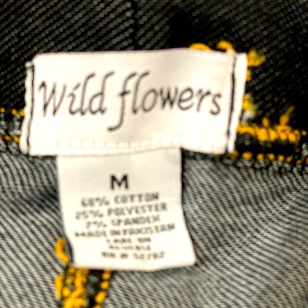 Wildflowers Jeggings Dark Blue - Picture 4 of 4